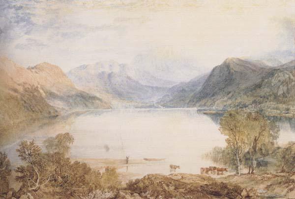Joseph Mallord William Truner Ullswater from Gowbarrow Park Walter Fawkes Gallery(mk47) Germany oil painting art